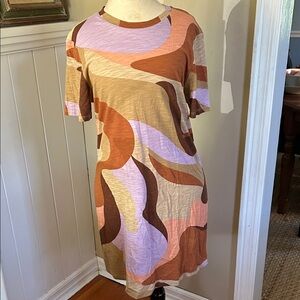 Sanctuary Multicolor Abstract Dress